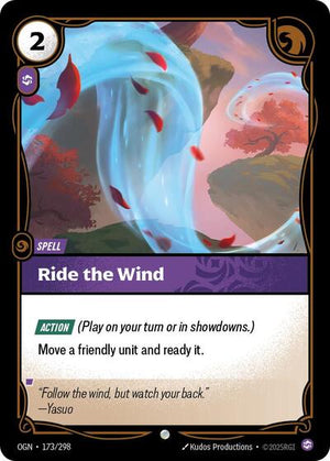 Riftbound - Origins - Ride The Wind - 173/298 - Common