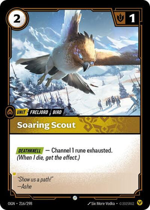 Riftbound - Origins - Soaring Scout - 216/298 - Common