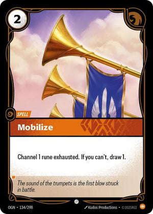 Riftbound - Origins - Mobilize - 134/298 - Common