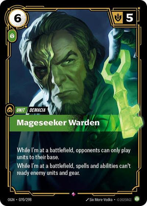Riftbound - Origins - Mageseeker Warden - 070/298 - Rare