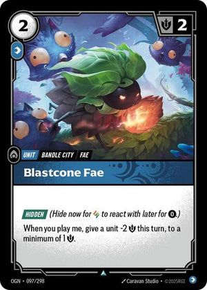 Riftbound - Origins - Blastcone Fae - 097/298 - Uncommon