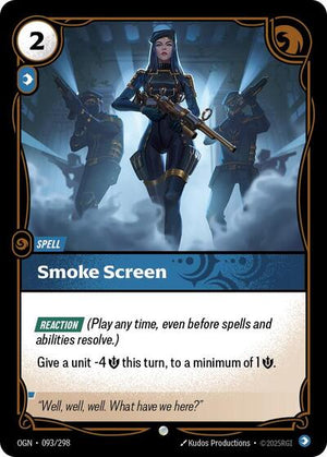 Riftbound - Origins - Smoke Screen - 093/298 - Common