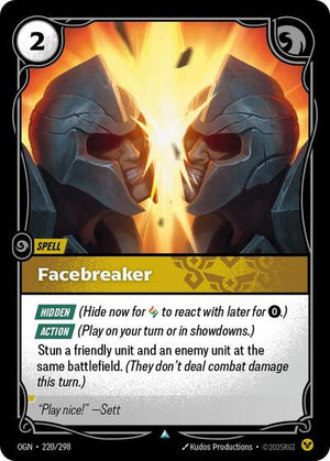 Riftbound - Origins - Facebreaker - 220/298 - Uncommon