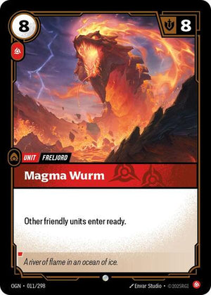 Riftbound - Origins - Magma Wurm - 011/298 - Common