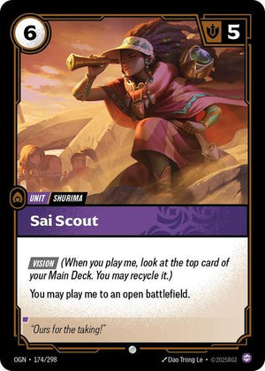 Riftbound - Origins - Sai Scout - 174/298 - Common