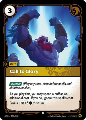 Riftbound - Origins - Call to Glory - 207/298 - Common
