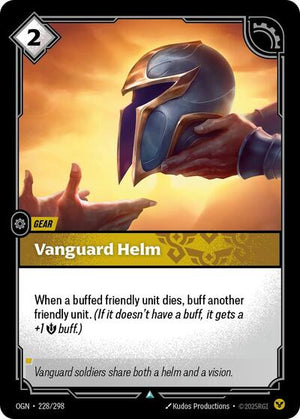 Riftbound - Origins - Vanguard Helm - 228/298 - Uncommon