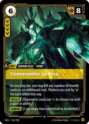Riftbound - Origins - Commander Ledros - 231/298 - Rare