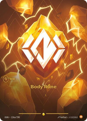 Riftbound - Origins - Body Rune - 126a/298 - Alternate Art - Showcase