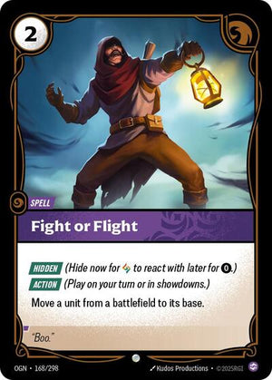Riftbound - Origins - Fight or Flight - 168/298 - Common