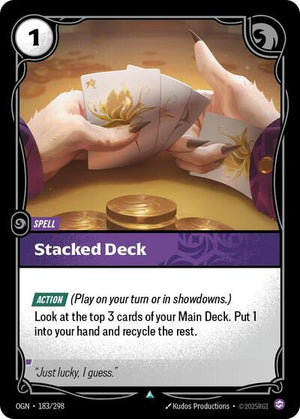 Riftbound - Origins - Stacked Deck - 183/298 - Uncommon
