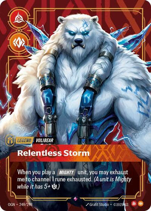 Riftbound - Origins - Volibear, Relentless Storm - 249/298 - Rare