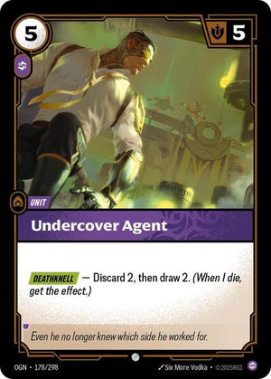 Riftbound - Origins - Undercover Agent - 178/298 - Common