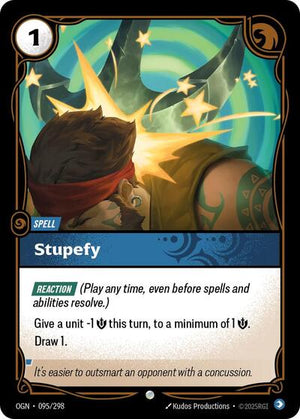 Riftbound - Origins - Stupefy - 095/298 - Common