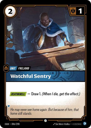 Riftbound - Origins - Watchful Sentry - 096/298 - Common