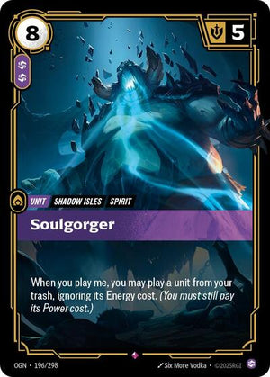 Riftbound - Origins - Soulgorger - 196/298 - Rare