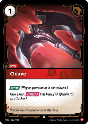Riftbound - Origins - Cleave - 004/298 - Common