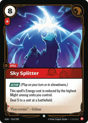 Riftbound - Origins - Sky Splitter - 014/298 - Common