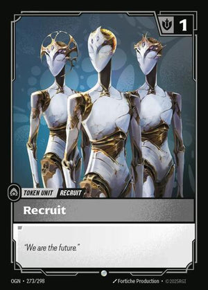 Riftbound - Origins - Recruit (273) // Buff - 273/298 - Common