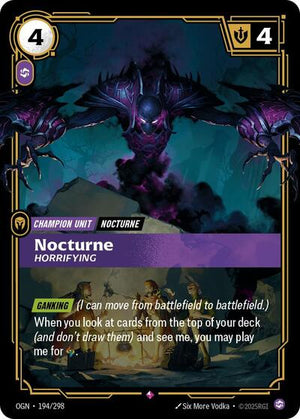 Riftbound - Origins - Nocturne, Horrifying - 194/298 - Rare
