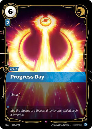 Riftbound - Origins - Progress Day - 114/298 - Rare