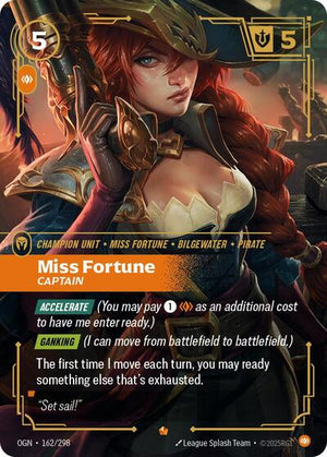 Riftbound - Origins - Miss Fortune, Captain - 162/298 - Epic