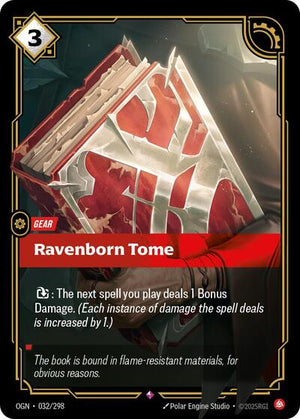 Riftbound - Origins - Ravenborn Tome - 032/298 - Rare