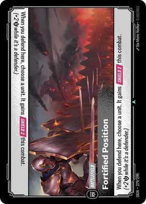 Riftbound - Origins - Fortified Position - 279/298 - Uncommon