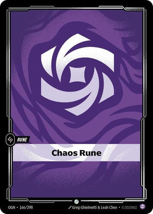 Riftbound - Origins - Chaos Rune - 166/298 - Common