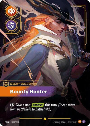 Riftbound - Origins - Miss Fortune, Bounty Hunter (Overnumbered) - 309/298 - Showcase