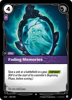 Riftbound - Origins - Fading Memories - 180/298 - Uncommon