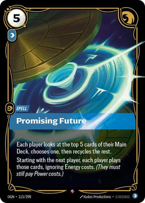 Riftbound - Origins - Promising Future - 115/298 - Rare