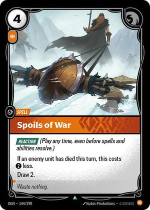 Riftbound - Origins - Spoils of War - 144/298 - Uncommon