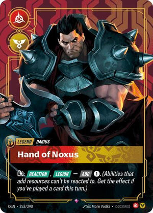 Riftbound - Origins - Darius, Hand of Noxus - 253/298 - Rare