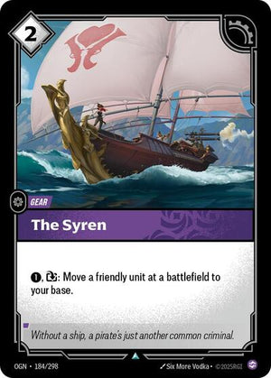 Riftbound - Origins - The Syren - 184/298 - Uncommon