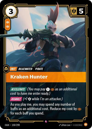 Riftbound - Origins - Kraken Hunter - 150/298 - Rare