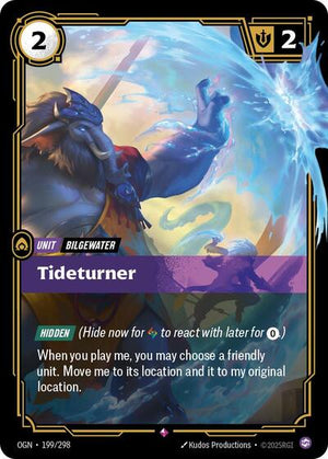 Riftbound - Origins - Tideturner - 199/298 - Rare