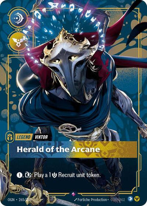 Riftbound - Origins - Viktor, Herald of the Arcane - 265/298 - Rare