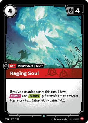 Riftbound - Origins - Raging Soul - 019/298 - Uncommon