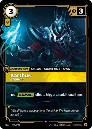 Riftbound - Origins - Karthus, Eternal - 236/298 - Rare
