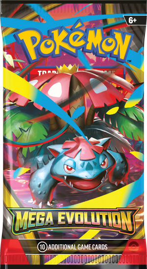 Pokémon TCG - Mega Evolution Booster Pack (10 Cards) [Pre Order]