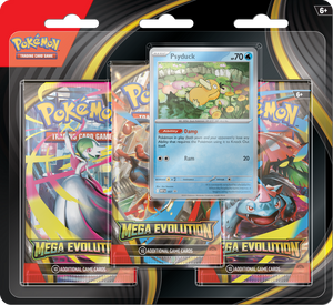 Pokémon TCG - Mega Evolution 3 Pack Blister Psyduck [Pre Order]
