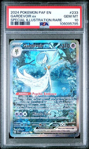 2024 Pokémon Paldean Fates – Gardevoir ex Special Illustration Rare #233 - PSA 10