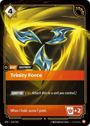 Riftbound - Spiritforged - Trinity Force - 115/221 - Rare