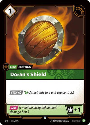 Riftbound - Spiritforged - Doran's Shield - 033/221 - Common