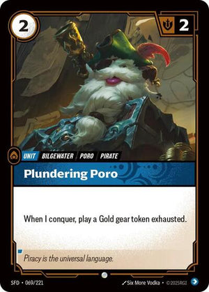 Riftbound - Spiritforged - Plundering Poro - 069/221 - Common