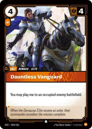 Riftbound - Spiritforged - Dauntless Vanguard - 093/221 - Common