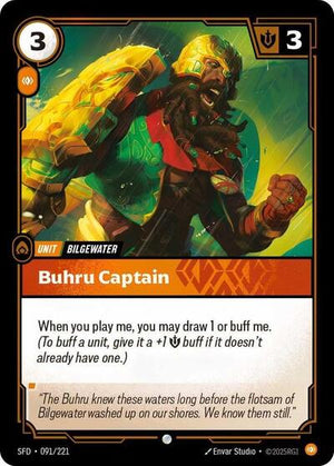 Riftbound - Spiritforged - Buhru Captain - 091/221 - Common