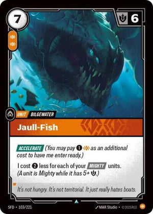 Riftbound - Spiritforged - Jaull-Fish - 103/221 - Uncommon