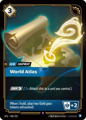 Riftbound - Spiritforged - World Atlas - 086/221 - Rare